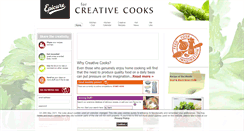 Desktop Screenshot of creativecooks.info